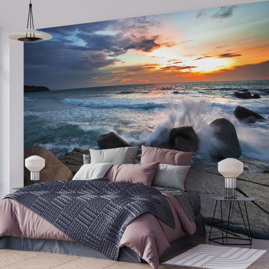 Panoramic Wallpaper - Wall Mural - The Sea