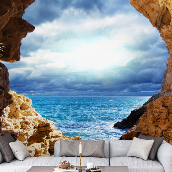 Panoramic Wallpaper - Wall Mural - The Sea