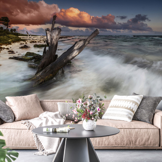 Panoramic Wallpaper - Wall Mural - The Sea