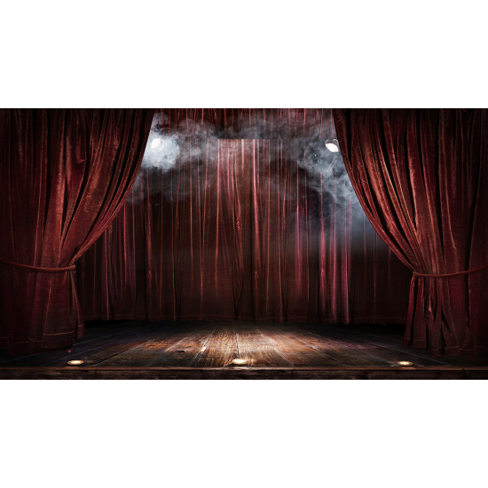 Panoramic Wallpaper - Wall Mural - Theater Scene