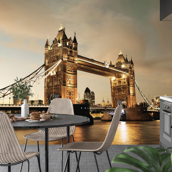 Panoramic Wallpaper - Wall Mural - Tower Bridge London