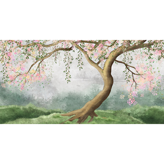 Panoramic Wallpaper - Wall Mural - Tree