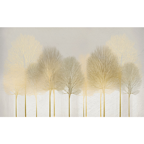 Panoramic Wallpaper - Wall Mural - Trees