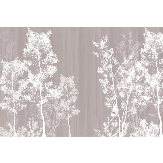 Panoramic Wallpaper - Wall Mural - Trees