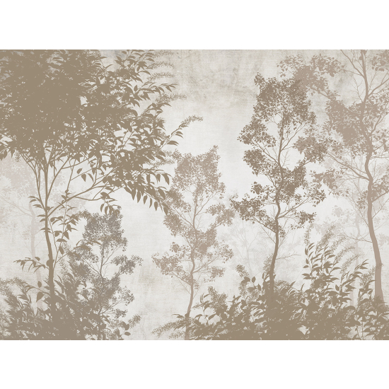 Panoramic Wallpaper - Wall Mural - Trees