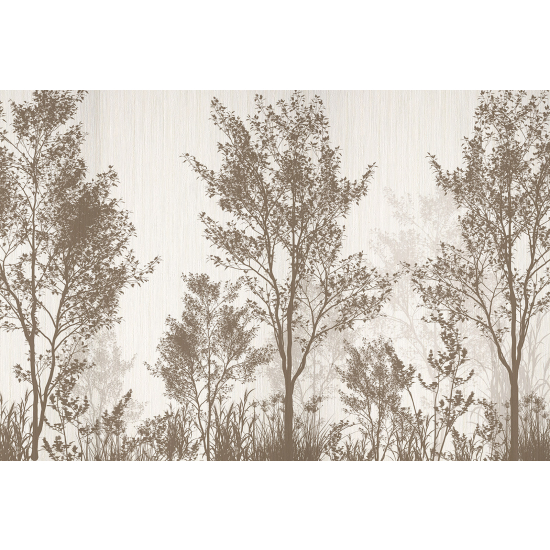 Panoramic Wallpaper - Wall Mural - Trees