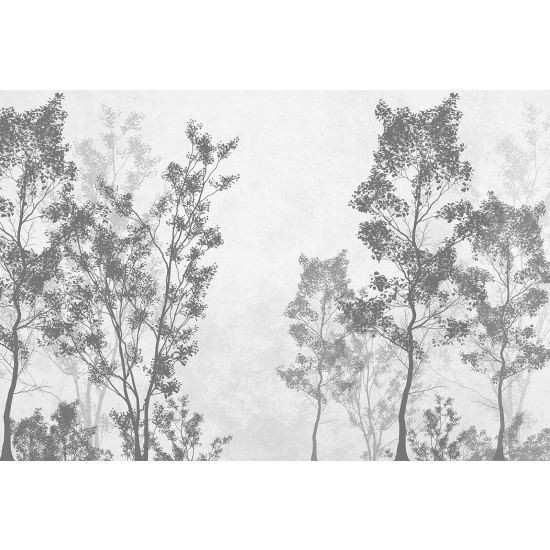 Panoramic Wallpaper - Wall Mural - Trees