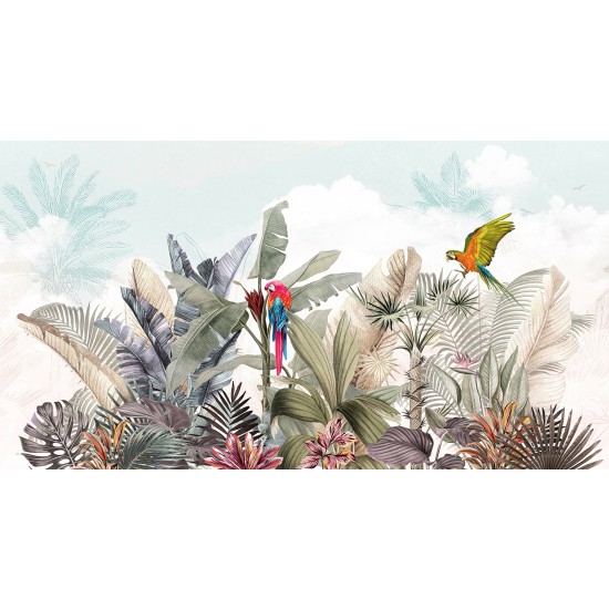 Panoramic Wallpaper - Wall Mural - Tropical