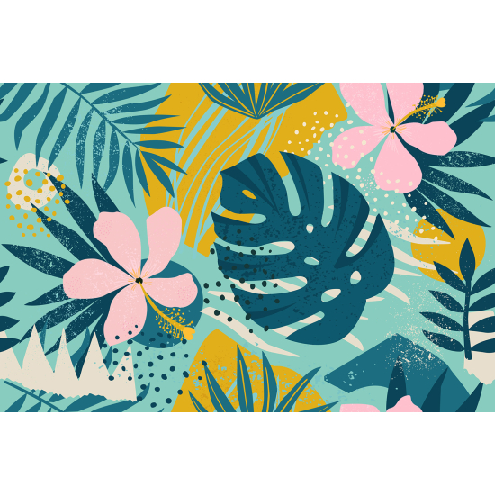 Panoramic Wallpaper - Wall Mural - Tropical