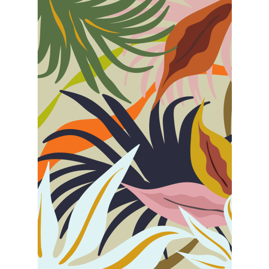 Panoramic Wallpaper - Wall Mural - Tropical