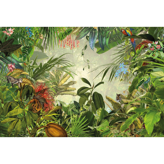 Panoramic Wallpaper - Wall Mural - Tropical