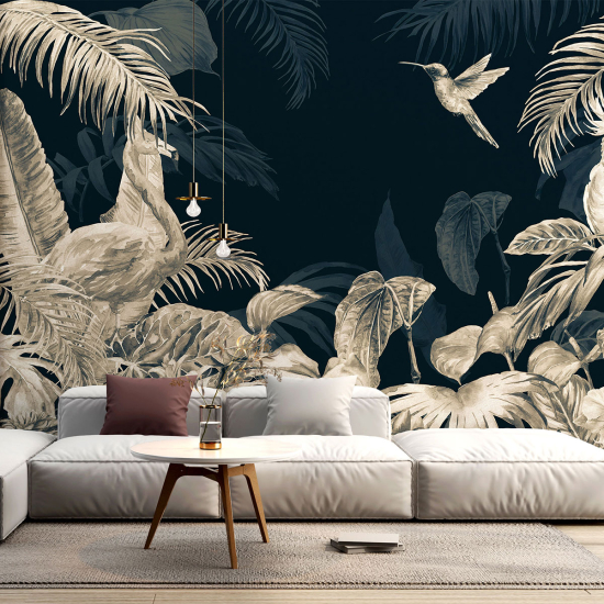 Panoramic Wallpaper - Wall Mural - Tropical forest