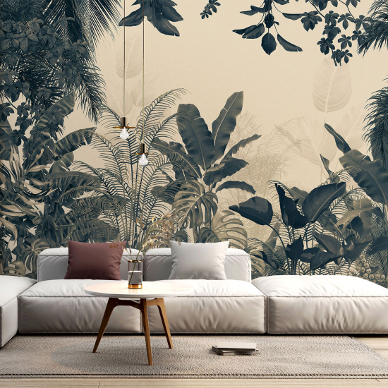 Panoramic Wallpaper - Wall Mural - Tropical forest