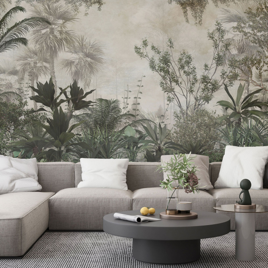 Panoramic Wallpaper - Wall Mural - Tropical forest