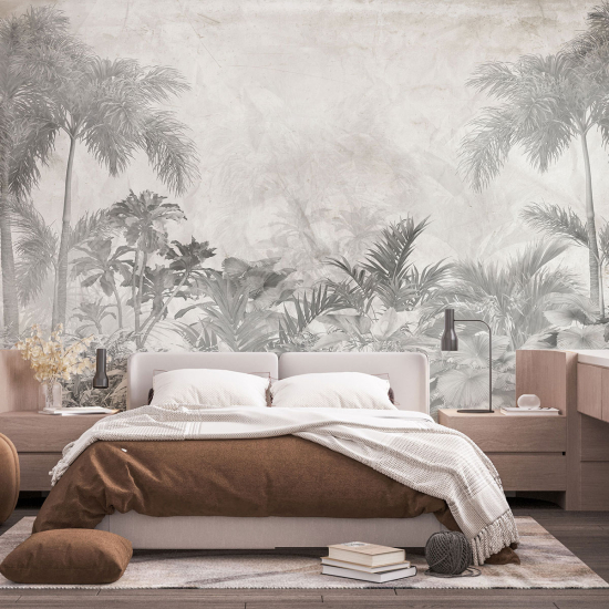 Panoramic Wallpaper - Wall Mural - Tropical forest