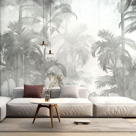 Panoramic Wallpaper - Wall Mural - Tropical forest