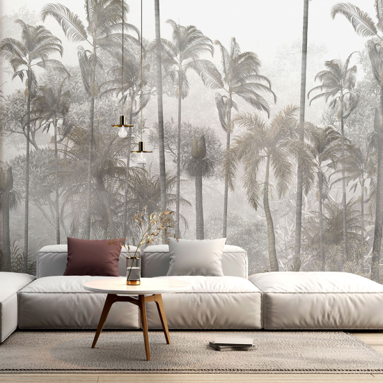 Panoramic Wallpaper - Wall Mural - Tropical forest