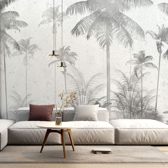 Panoramic Wallpaper - Wall Mural - Tropical forest