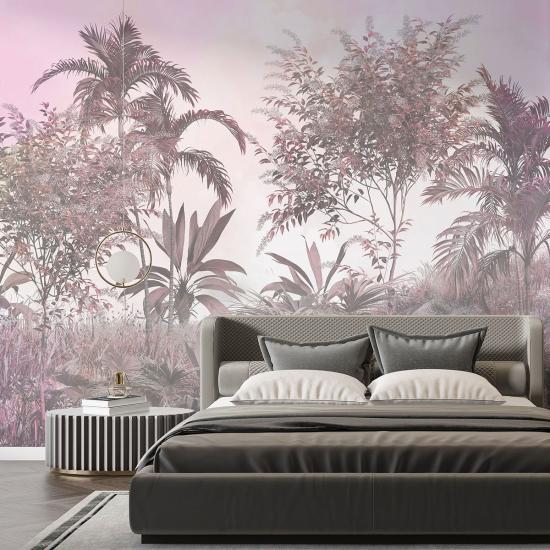 Panoramic Wallpaper - Wall Mural - Tropical forest