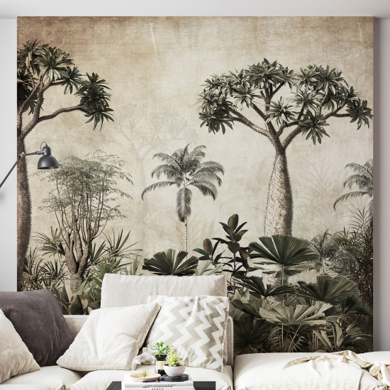 Panoramic Wallpaper - Wall Mural - Tropical Forest