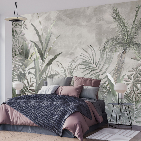 Panoramic Wallpaper - Wall Mural - Tropical forest