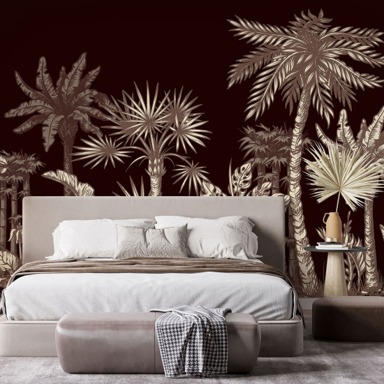 Panoramic Wallpaper - Wall Mural - Tropical forest