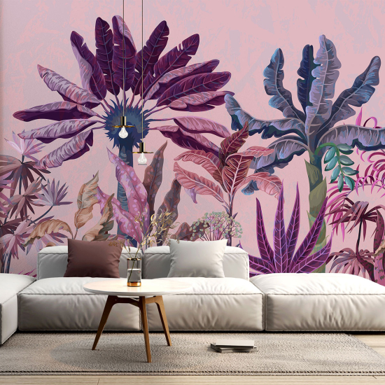 Panoramic Wallpaper - Wall Mural - Tropical forest