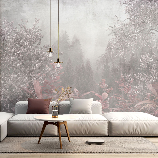 Panoramic Wallpaper - Wall Mural - Tropical forest