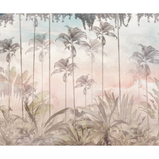 Panoramic Wallpaper - Wall Mural - Tropical Forest