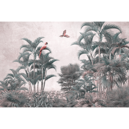 Panoramic Wallpaper - Wall Mural - Tropical Forest