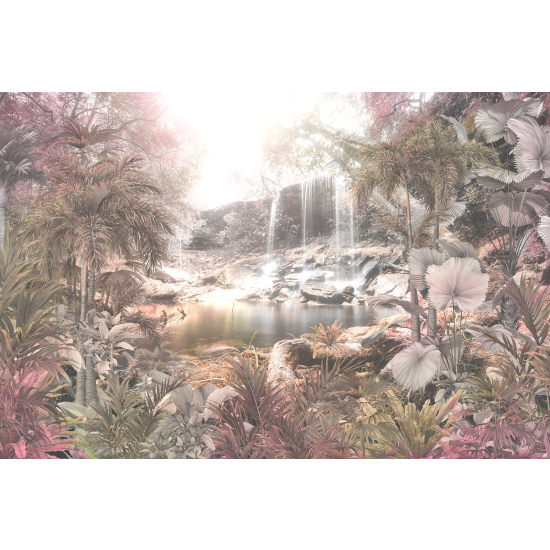 Panoramic Wallpaper - Wall Mural - Tropical Forest