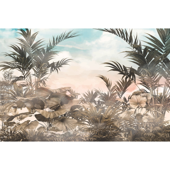 Panoramic Wallpaper - Wall Mural - Tropical Forest