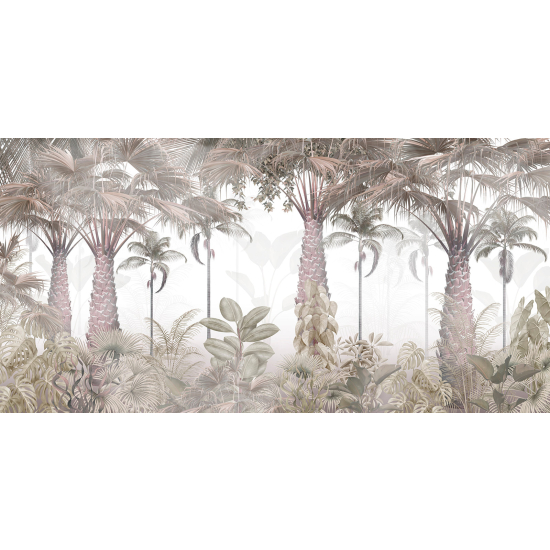 Panoramic Wallpaper - Wall Mural - Tropical Forest