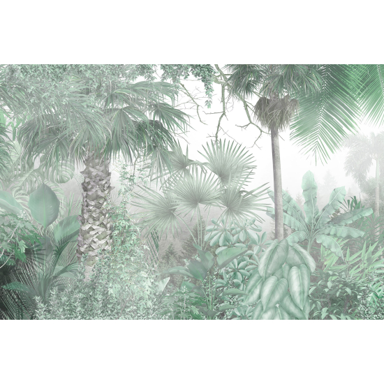 Panoramic Wallpaper - Wall Mural - Tropical Forest