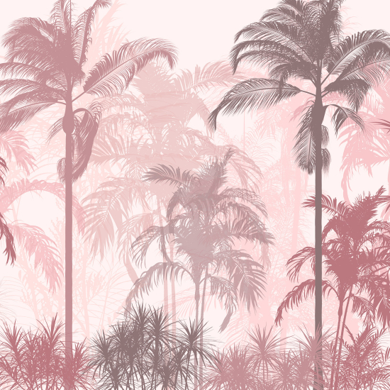 Panoramic Wallpaper - Wall Mural - Tropical Forest