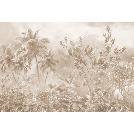 Panoramic Wallpaper - Wall Mural - Tropical Forest