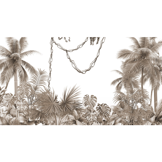 Panoramic Wallpaper - Wall Mural - Tropical Forest