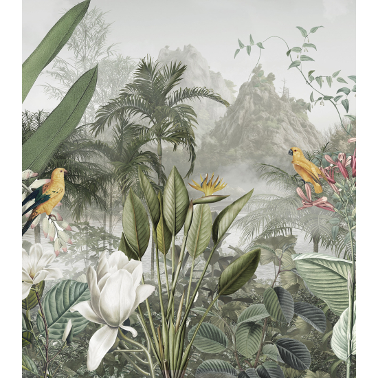 Panoramic Wallpaper - Wall Mural - Tropical Forest