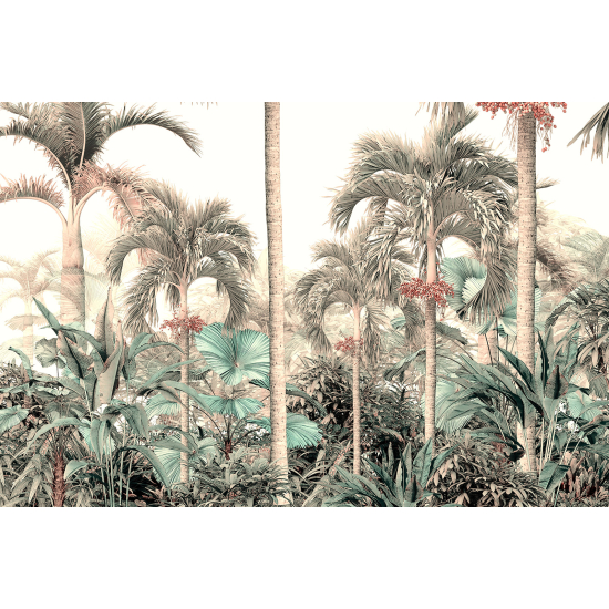 Panoramic Wallpaper - Wall Mural - Tropical Forest