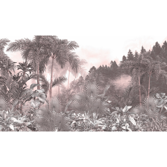 Panoramic Wallpaper - Wall Mural - Tropical Forest