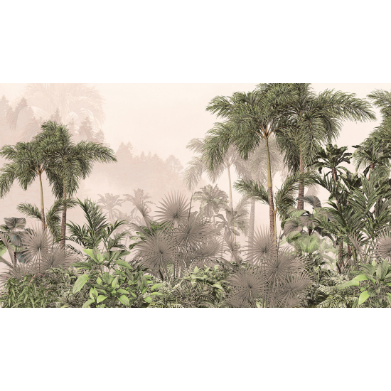 Panoramic Wallpaper - Wall Mural - Tropical Forest