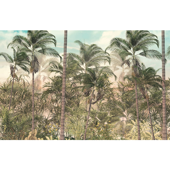 Panoramic Wallpaper - Wall Mural - Tropical Forest