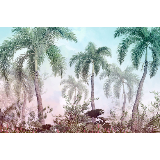 Panoramic Wallpaper - Wall Mural - Tropical Forest