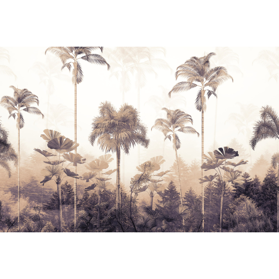 Panoramic Wallpaper - Wall Mural - Tropical Forest