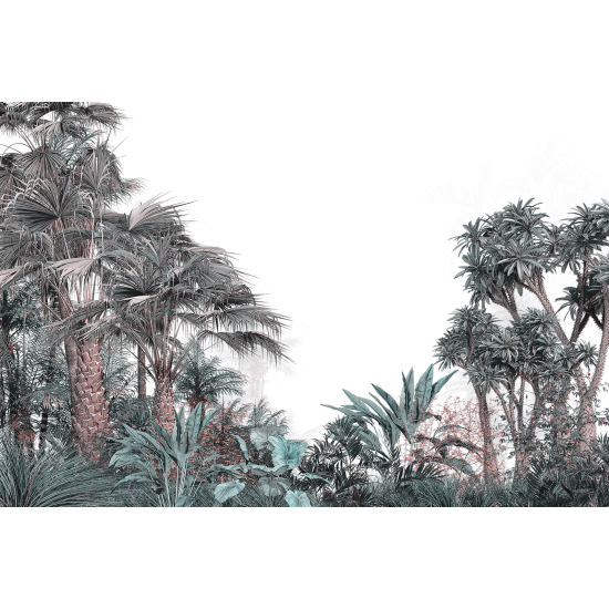 Panoramic Wallpaper - Wall Mural - Tropical Forest