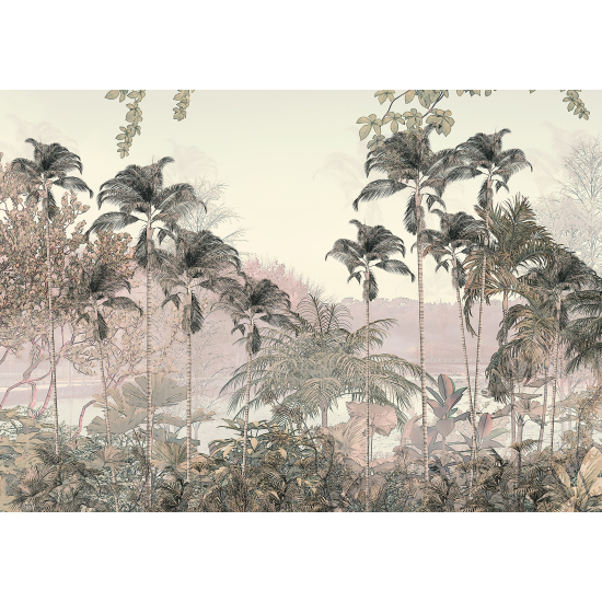 Panoramic Wallpaper - Wall Mural - Tropical Forest