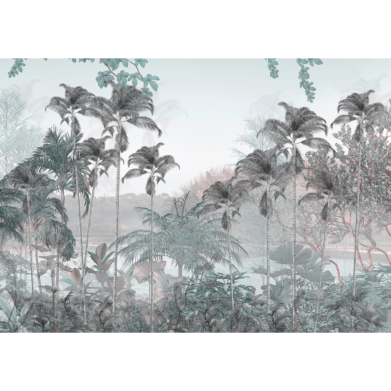 Panoramic Wallpaper - Wall Mural - Tropical Forest