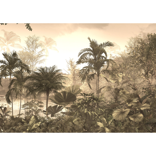 Panoramic Wallpaper - Wall Mural - Tropical Forest