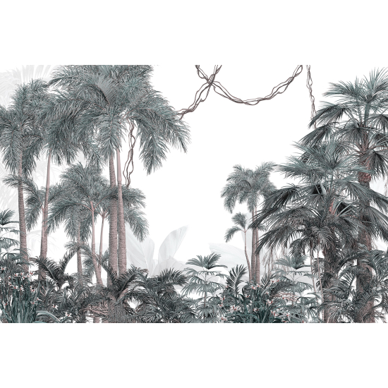 Panoramic Wallpaper - Wall Mural - Tropical Forest