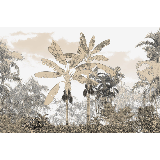 Panoramic Wallpaper - Wall Mural - Tropical Forest